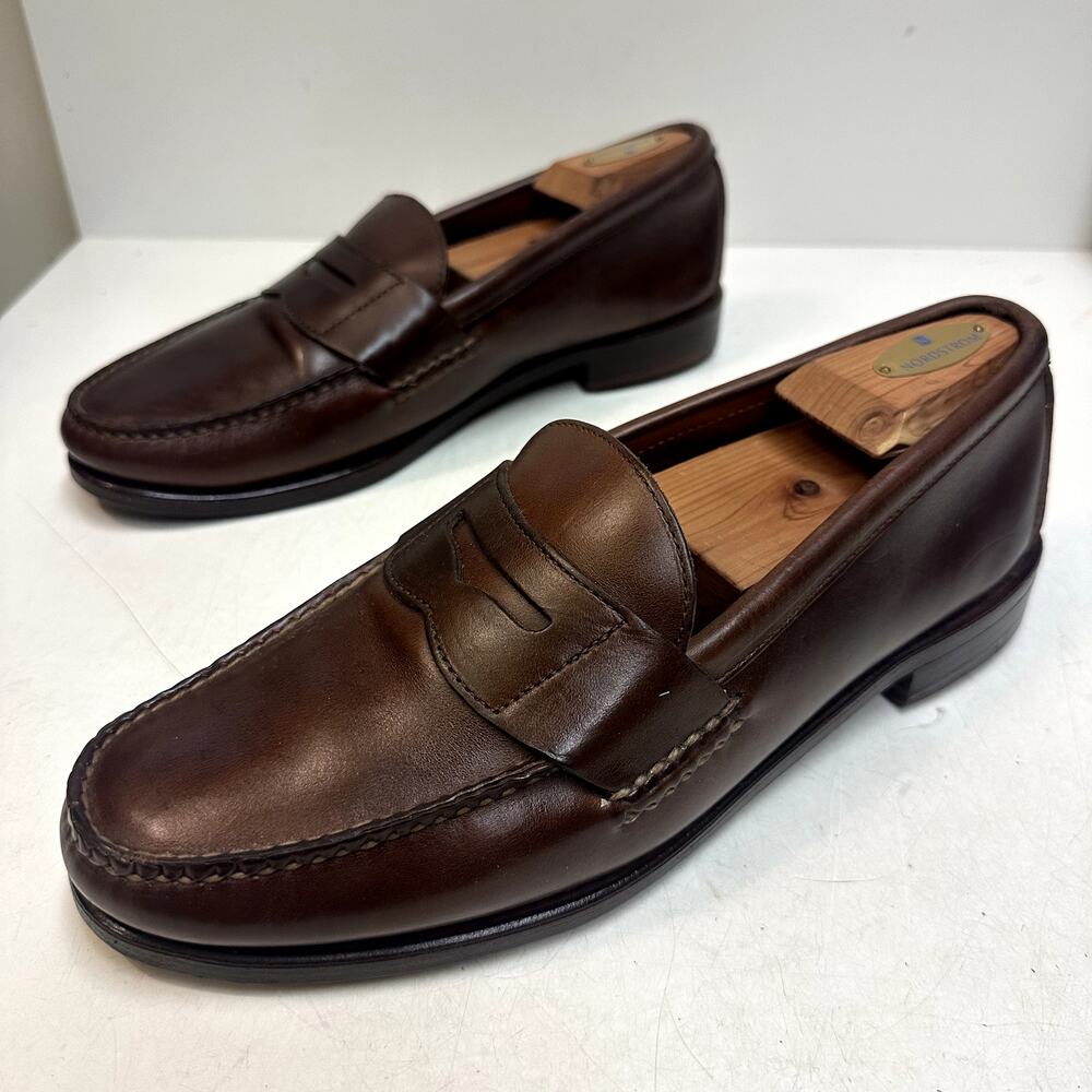 VGUC Rancourt & Co. x Cole Haan Pinch Penny Loafer Made in Maine USA 11 D - Picture 5 of 13
